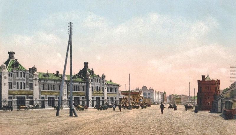 Файл:Базарная пл и Почтамтская 1912.jpg