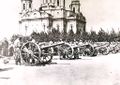 Летом 1914 года от Троицкого собора на фронт уходили маршевые роты Томского артиллерийского полка (фото из коллекции краеведа Георгия Шахтарина)