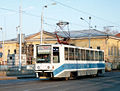 Трамвайный вагон 71-608К №311 на ул. Р. Люксембург, 01 ноября 1998